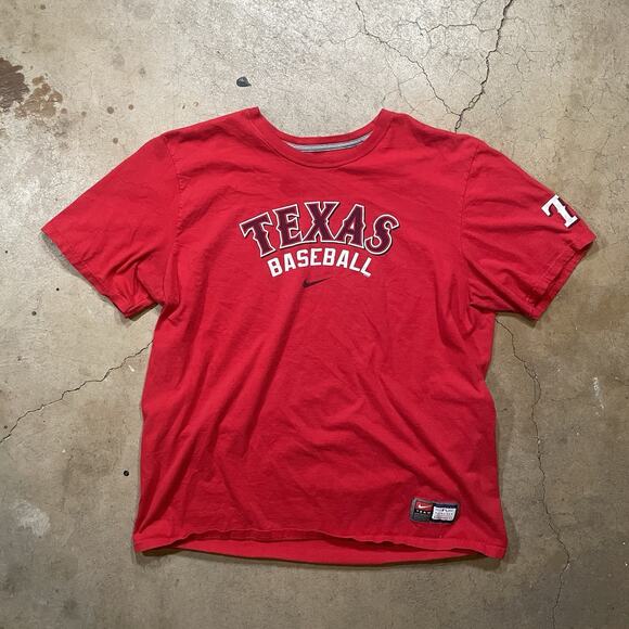Nike Other - Nike Texas Rangers Baseball - Red T-Shirt - Men's 2XL - Casual, Graphics -